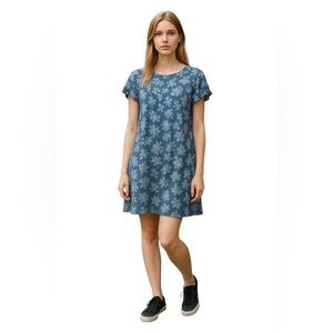 GAP  Blue Floral Mini Dress